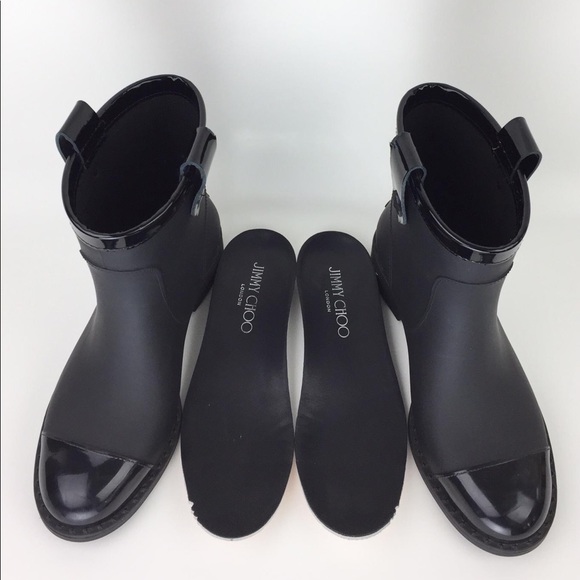 JIMMY CHOO Edie Rain Boot sz11&5 - Picture 2 of 8